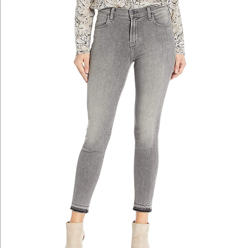 J brand Alana high rise crop *earl grey*